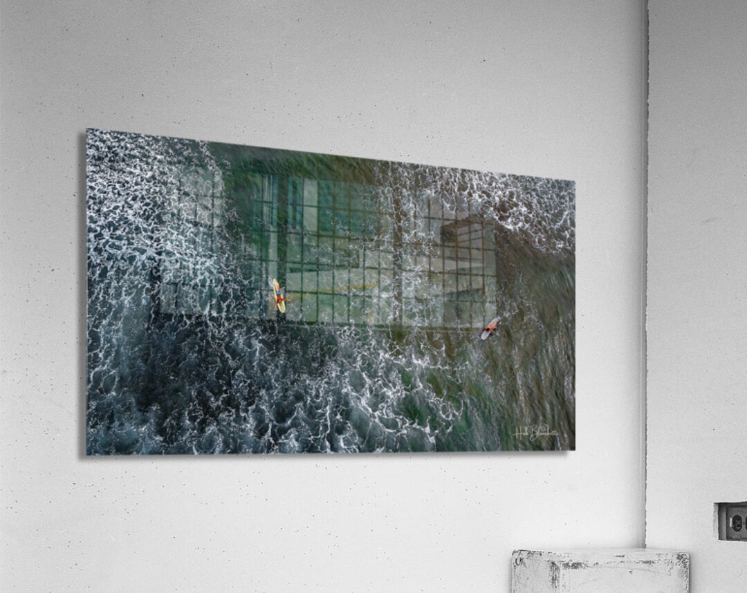 Wave Runners Sayulita Mexico Acrylic Print