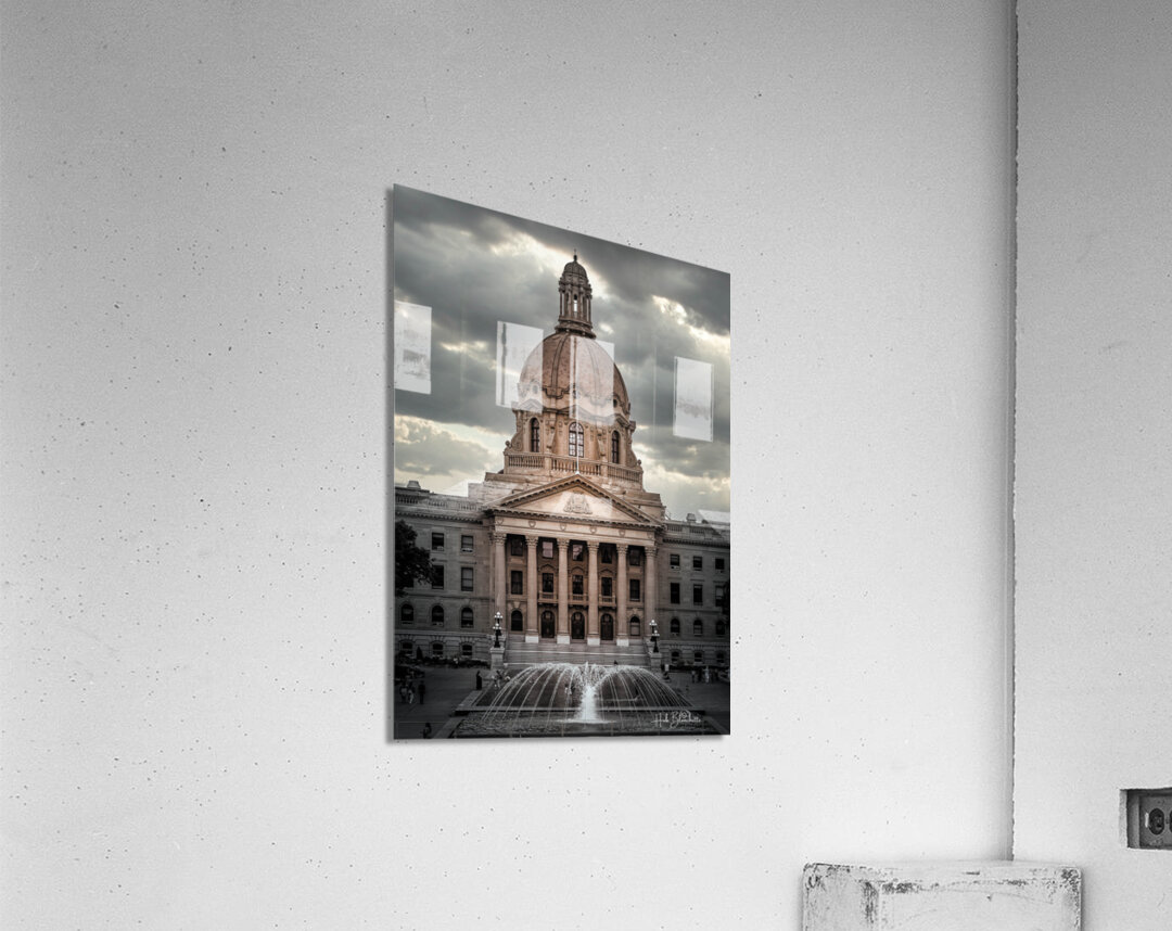 Legislature Edmonton Alberta  Acrylic Print