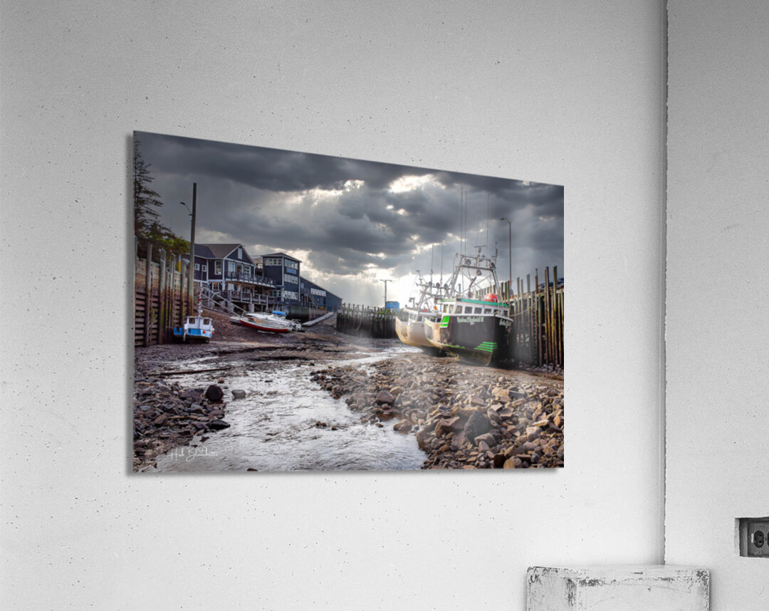 Halls Harbour Nova Scotia Canada Acrylic Print