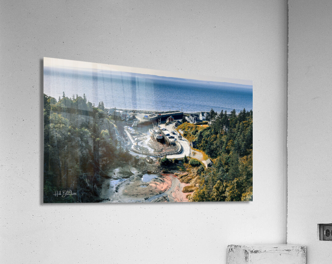 Halls Harbour Nova Scotia Canada Acrylic Print