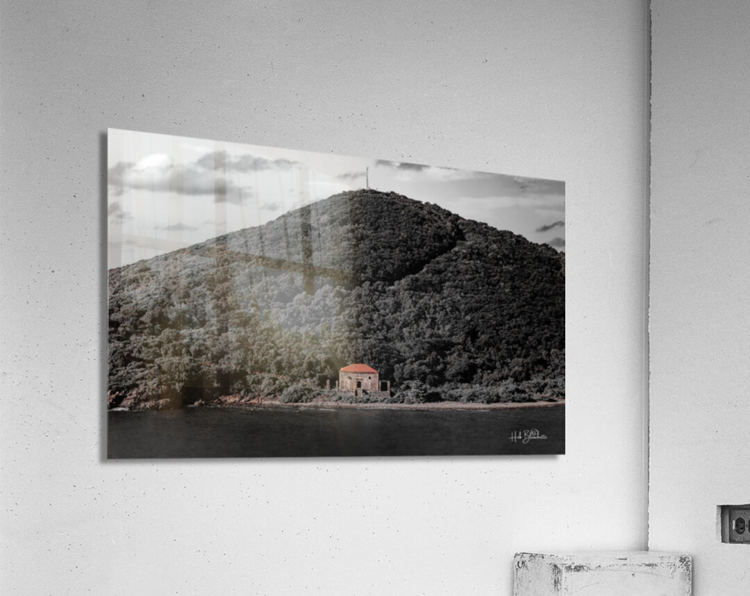 Cowells Battery Historical Landmark United States Virgin Islands  Acrylic Print