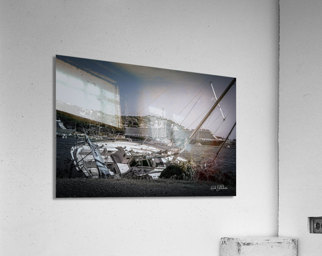 Reincarnated Into HA Eurodam United States Virgin Islands Acrylic Print