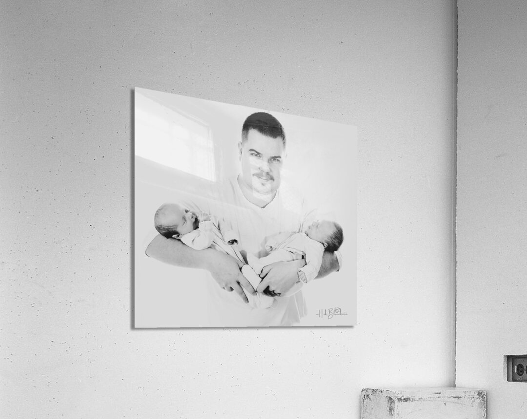 Father and Sons Acrylic Print