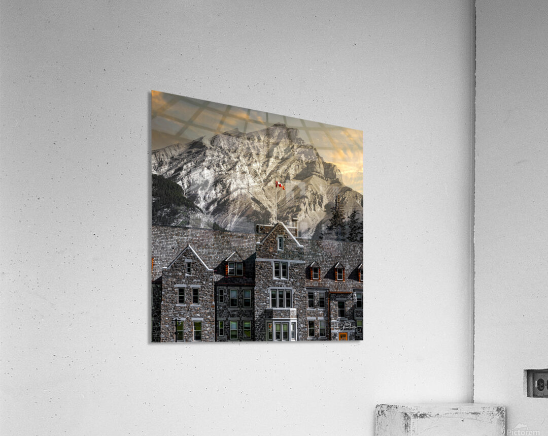 Parks Canada Headquarters in Banff Alberta Canada Acrylic Print