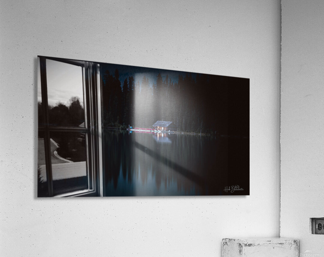 The Little Shack In Lake Louise Alberta Canada Acrylic Print