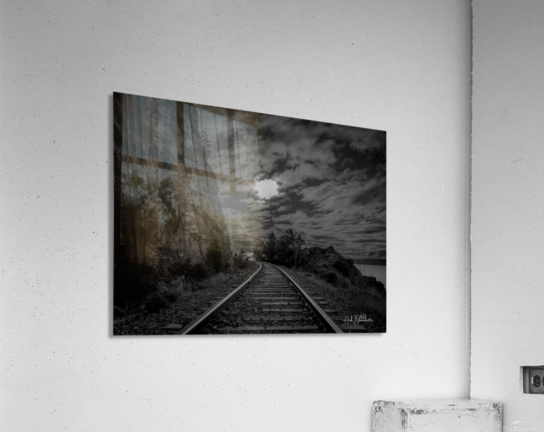 Somewhere Around The Corner Quebec Canada Acrylic Print