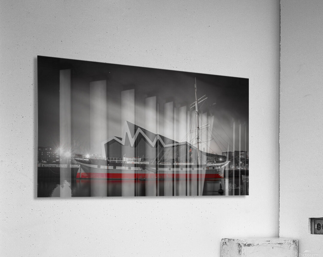 The Tall Ship Glenlee Glasgow Scotland UK Acrylic Print