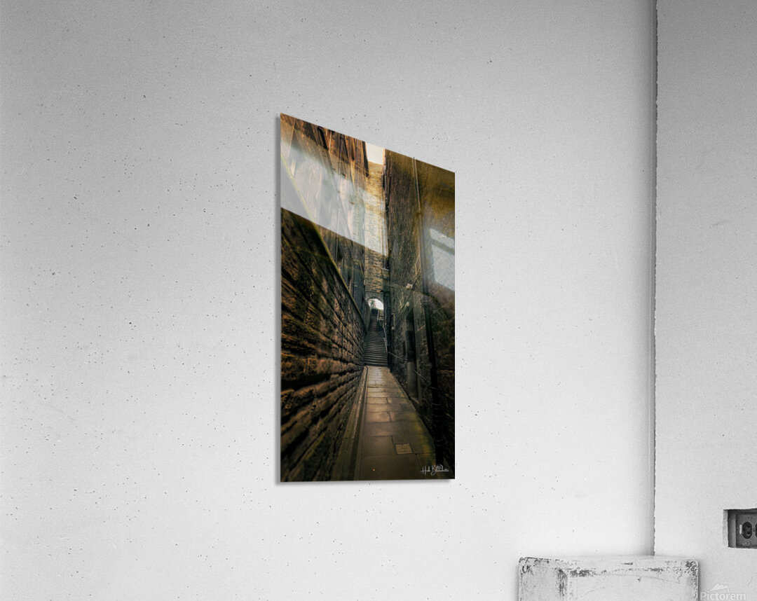 Advocates Close Alleyway Edinburgh Scotland UK Acrylic Print