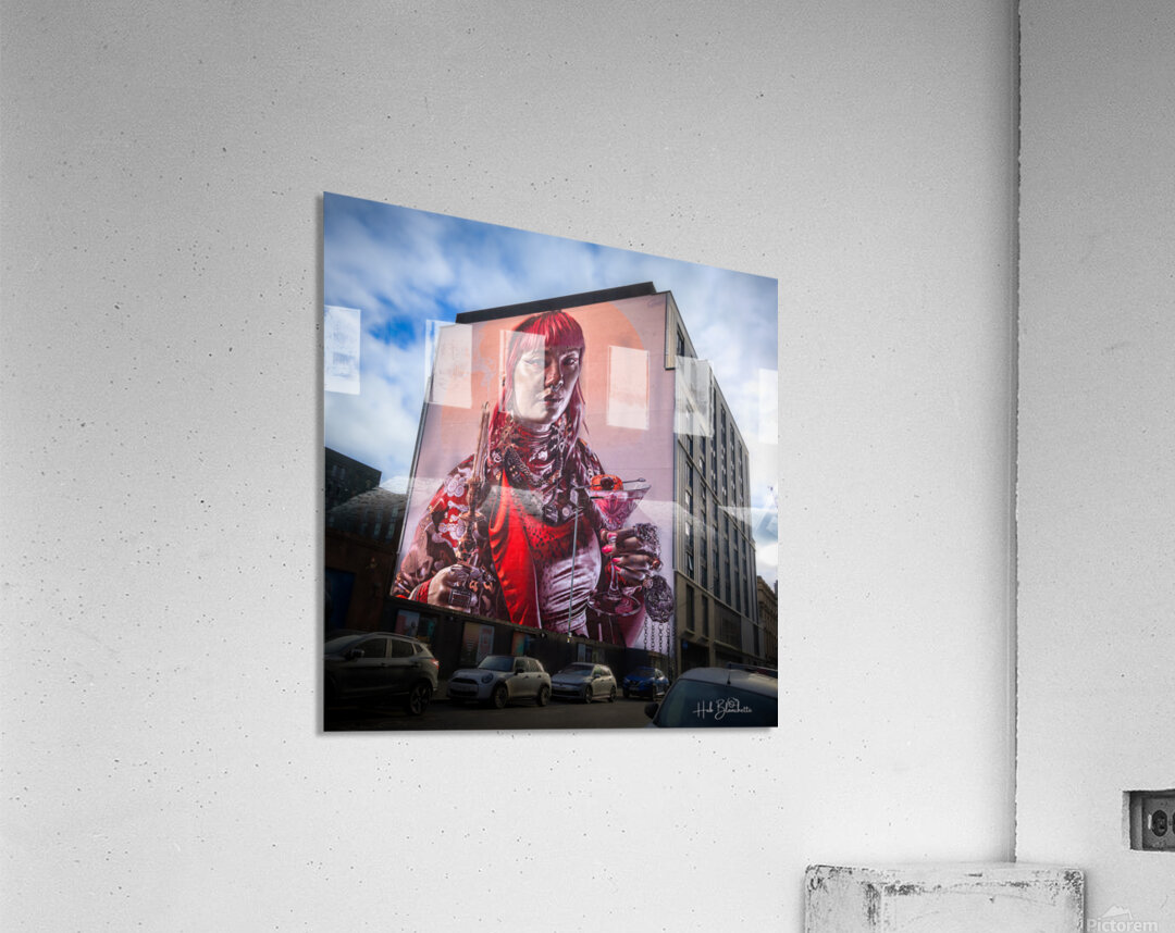 The Lost Giant Mural Glasgow Scotland UK Acrylic Print