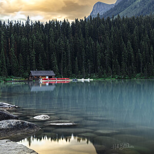 Canoe Club Lake Louise Alberta Canada
