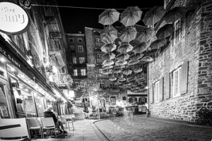 Umbrella Alley Rue Du Cul-Du Sac Old Quebec Canada