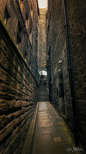 Advocates Close Alleyway Edinburgh Scotland UK