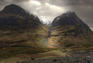 The Three Sisters In Glen Coe Argyll Highlands Scotland UK