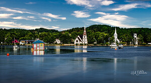 Three Churches Mahone Nova Scotia 