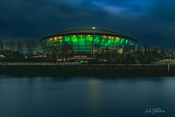 OVO Hydro Scotlands largest entertainment venue Glasgow Print