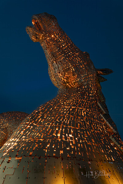 THE KELPIES FALKIRK SCOTLAND Print