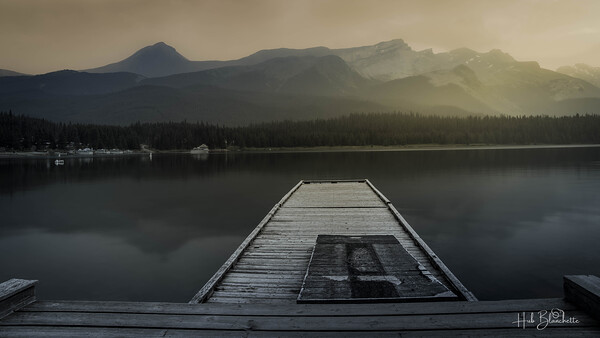 Sunrise Jasper Alberta Print