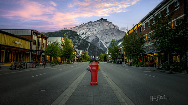 Banff Ave Banff Alberta Canada Print
