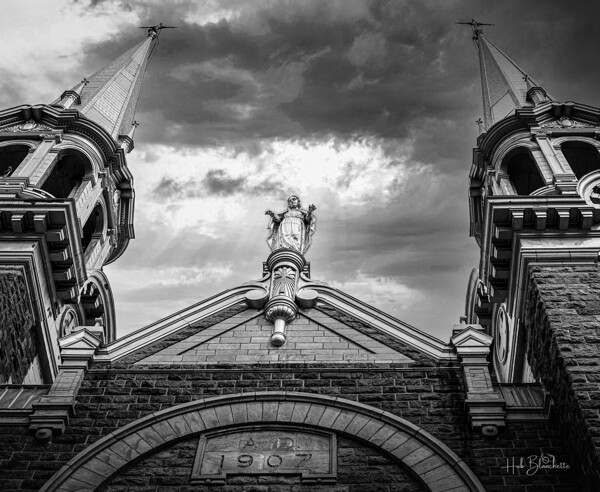 Our Lay of The Annunciation Parish LAncienne-Lorette Quebec Canada Print