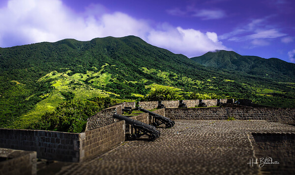 Brimstone Hill Fortress St.Kitts & Nevis Print