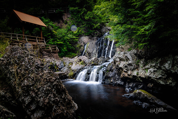 Victoria Park Waterfall Truro Nova Scotia Canada Print