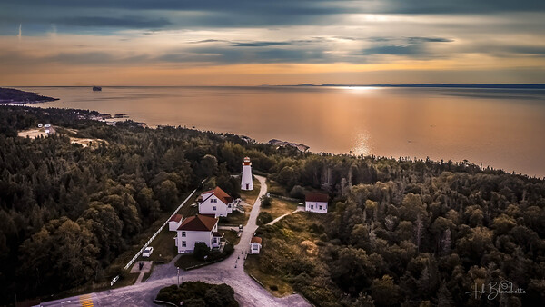 Cap de Bon-Desir Interpretation and Observation Centre Quebec Canada Print
