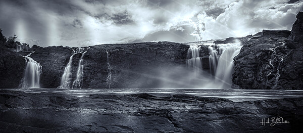 Parc des Chutes-de-la-Chaudiere Quebec Canada Print