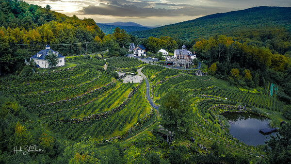 Chateau Saint -Agnes Quebec Canada Print