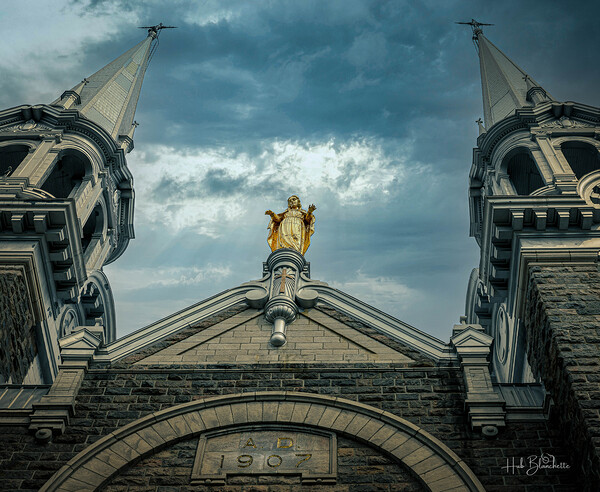 Our Lay of The Annunciation Parish LAncienne-Lorette Quebec Canada Print