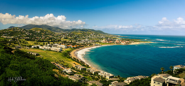 Frigate Bay St.Kitts & Nevis Print