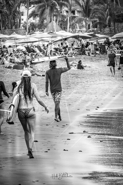 Surf Life Sayulita Mexico Print