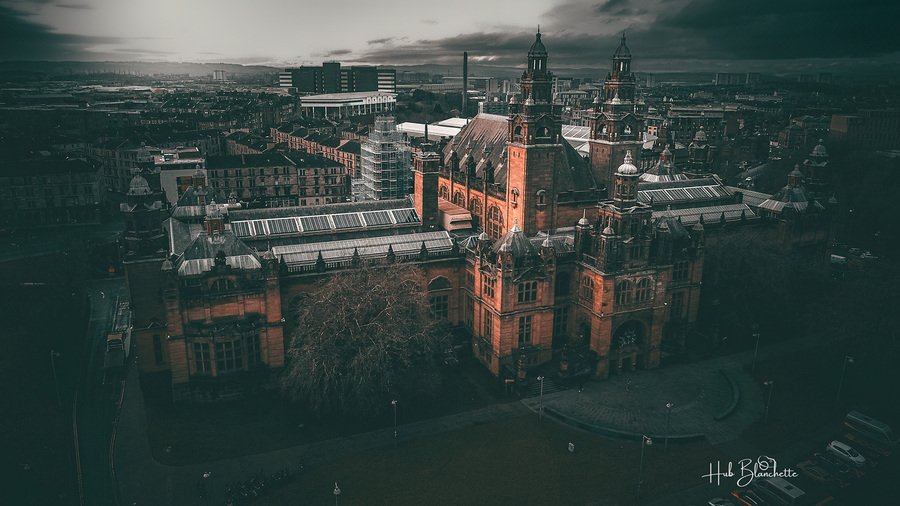 Kelvingrove Art Gallery and Museum Scotland Glasgow UK  Print
