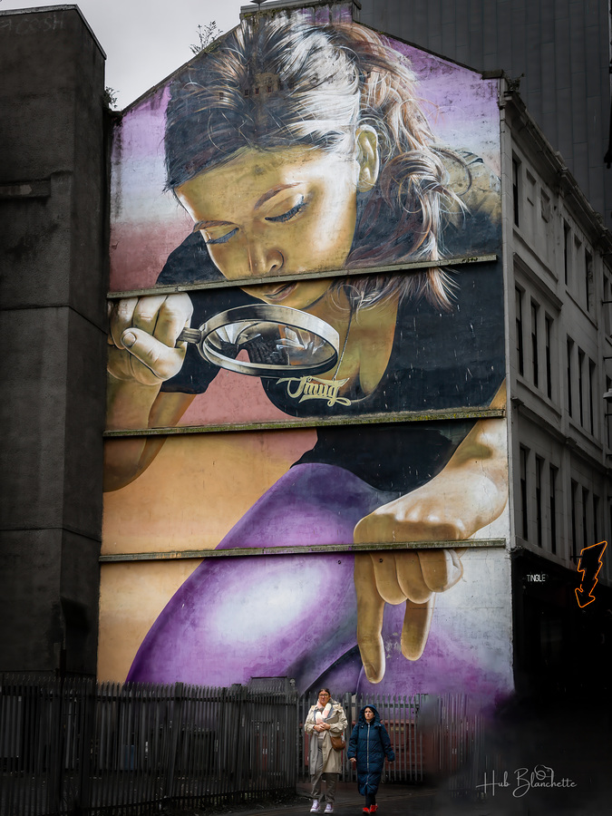 Honey I Shrunk the Kids Mural Glasgow Scotland UK  Print