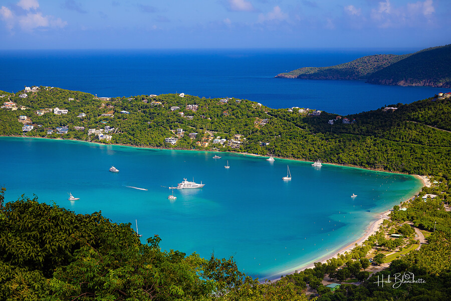 Magens Bay Beach United States Virgin Islands   Print