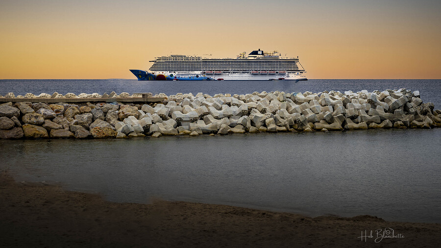 Norwegian Breakaway Cannes France  Print