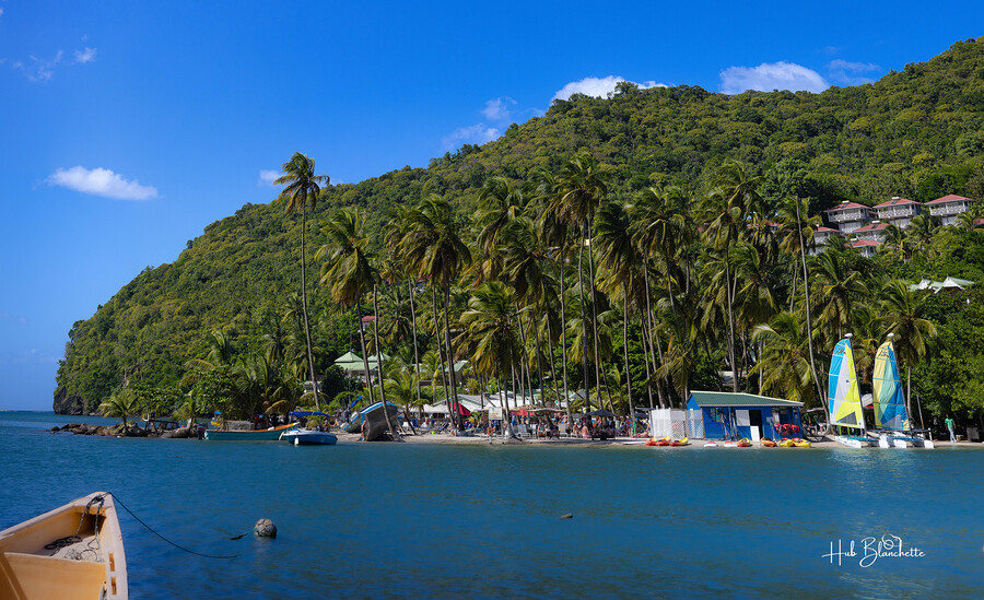 Marigot Beach Saint Lucia  Print