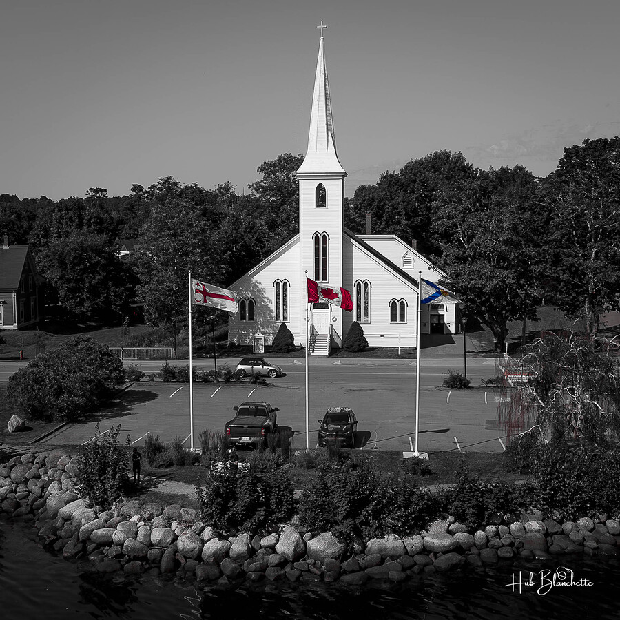 One Of Many Mahone Bay Nova Scotia Canada  Print