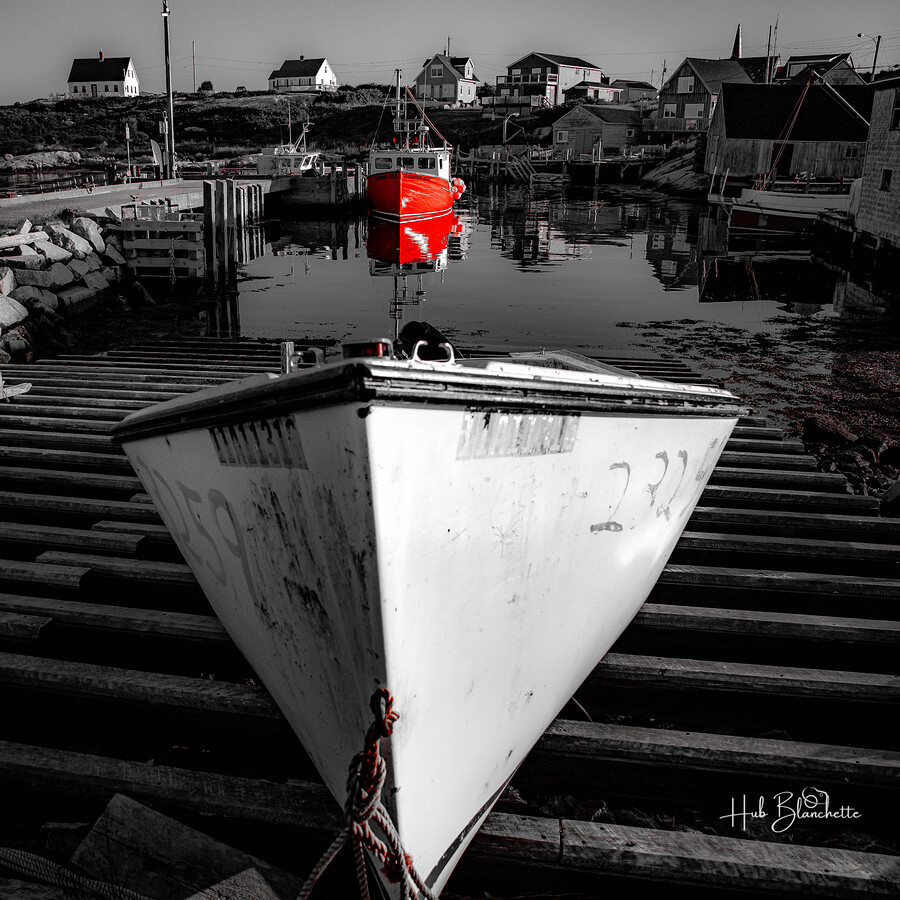 Peggys Cove Harbor Nova Scotia  Print