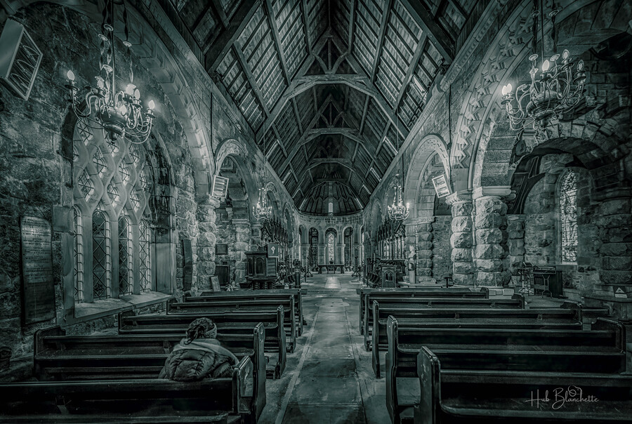 St Conan’s Kirk Church Argyll and Bute Scotland UK  Print