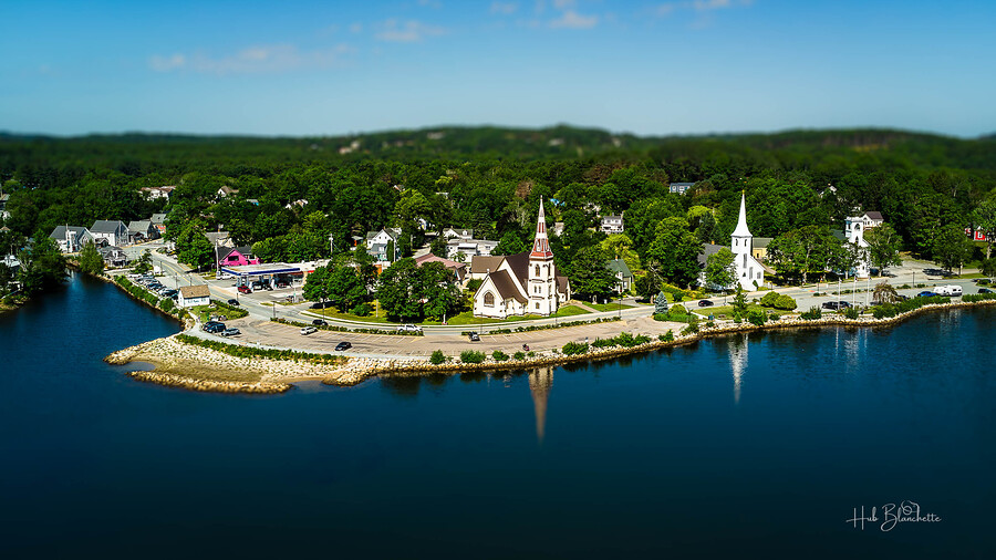 Mahone Bay Nova Scotia Canada  Print