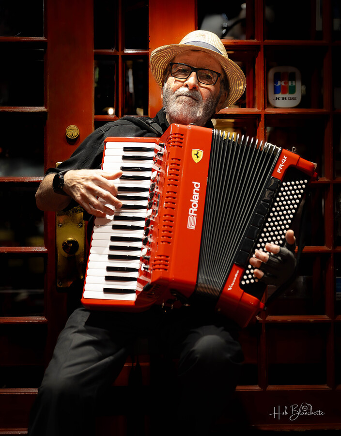 Street Performer Old Quebec City Canada  Print