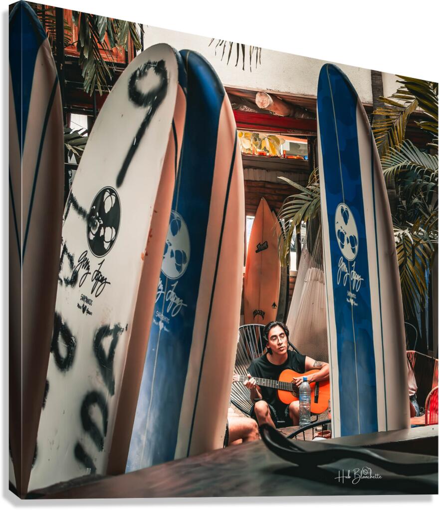 Hostel Sayulita Mexico Canvas Print