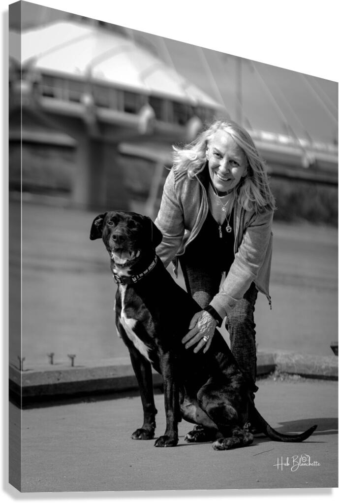 Found a Friend Winnipeg Manitoba Canvas Print