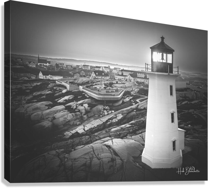 Peggys Cove Nova Scotia Canada Canvas Print