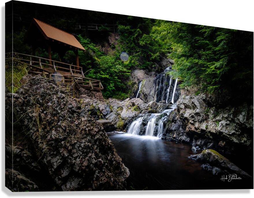 Victoria Park Waterfall Truro Nova Scotia Canada Canvas Print