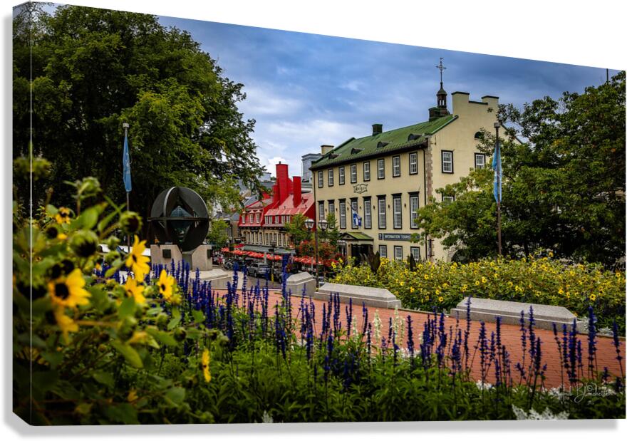 Old Quebec Canada Canvas Print