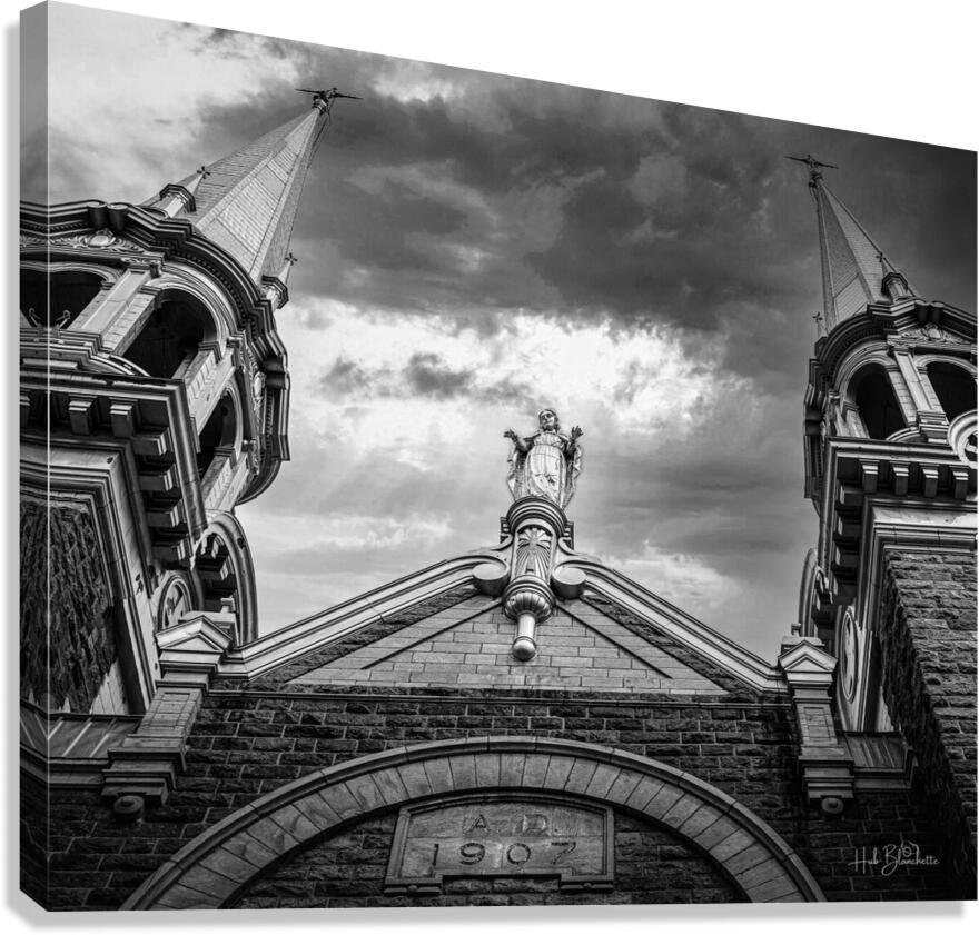 Our Lay of The Annunciation Parish LAncienne-Lorette Quebec Canada Canvas Print