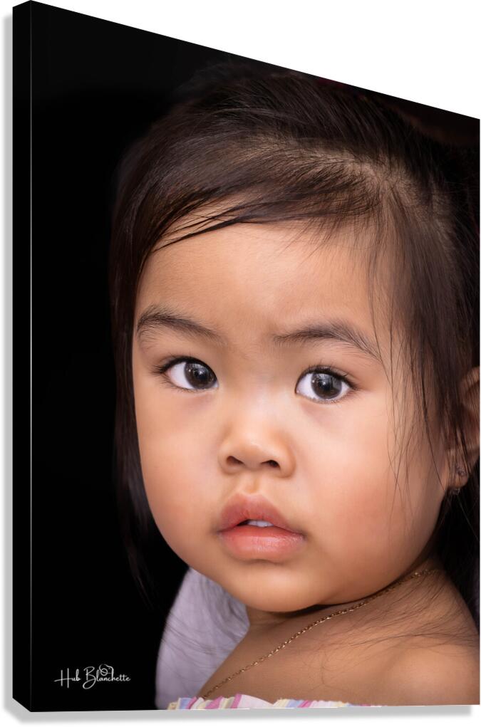 The Eyes Of Innocents  Canvas Print
