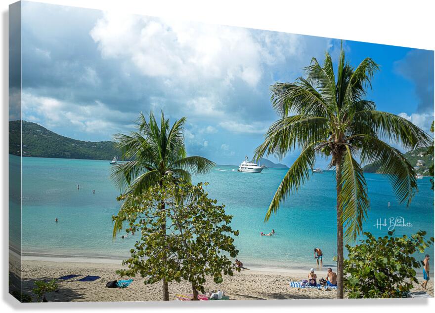 Magens Bay St.Thomas Canvas Print