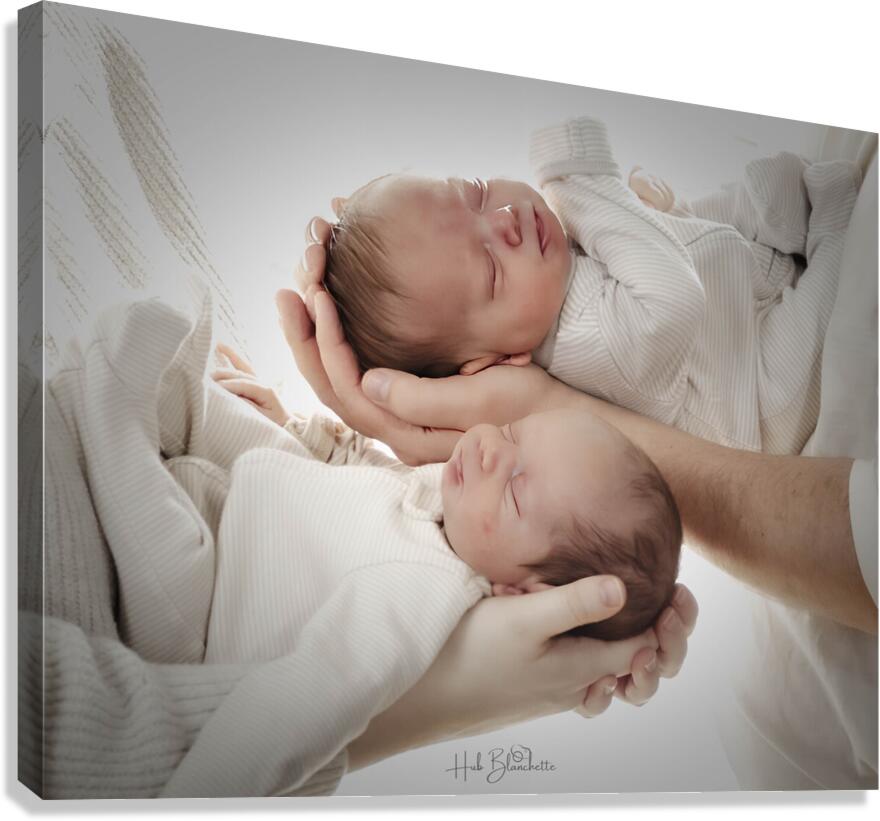 Twin Grandsons Canvas Print